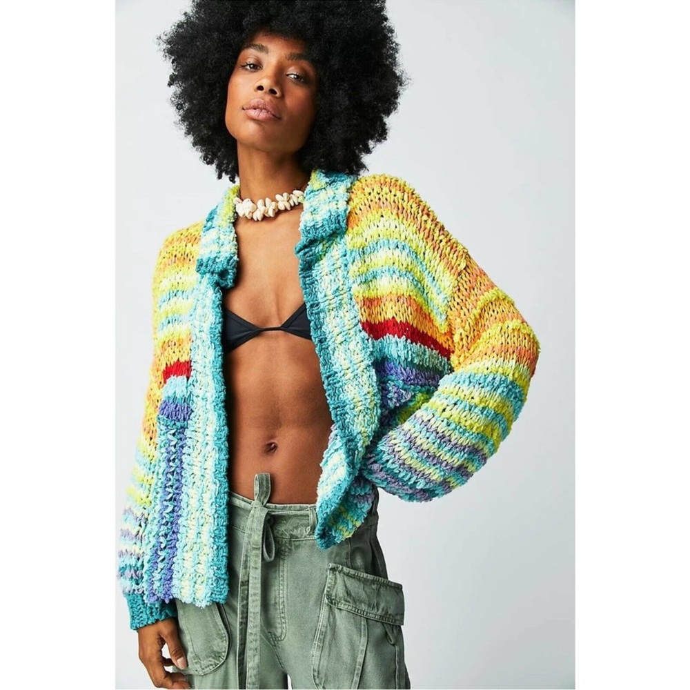 NWOT Free People Beach Market Cardi Size XL